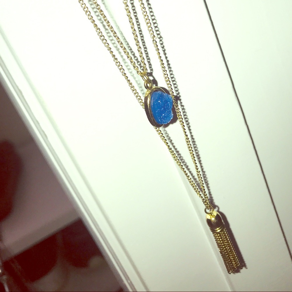 Three tier Gold Necklace